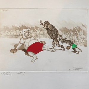 Boris O’Klein - Original Signed Etching