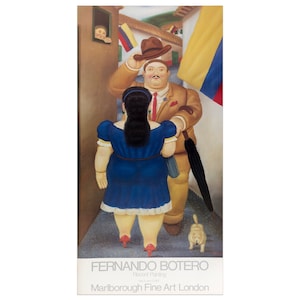 Fernando Botero, Cartel Original de la Exposición del Museo