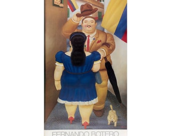 Fernando Botero, Original Exhibition Museum Poster