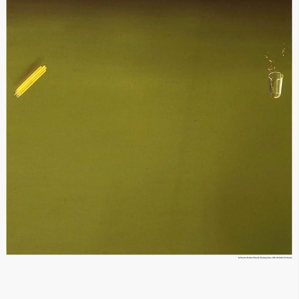 Ed Ruscha, Original Exhibition Museum Poster,