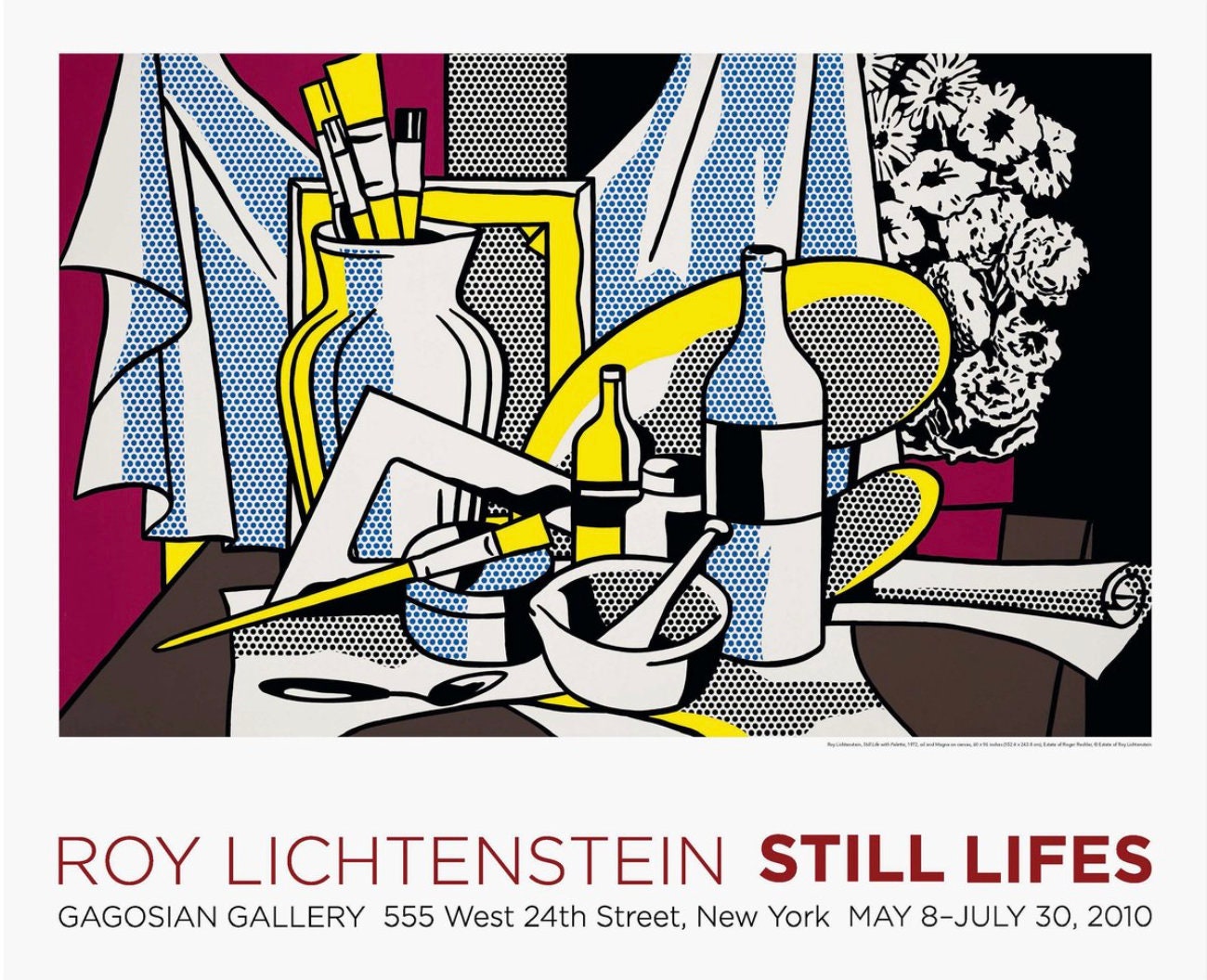 ロイ・リキテンスタイン、オリジナル展覧会美術館ポスター - Etsy 日本