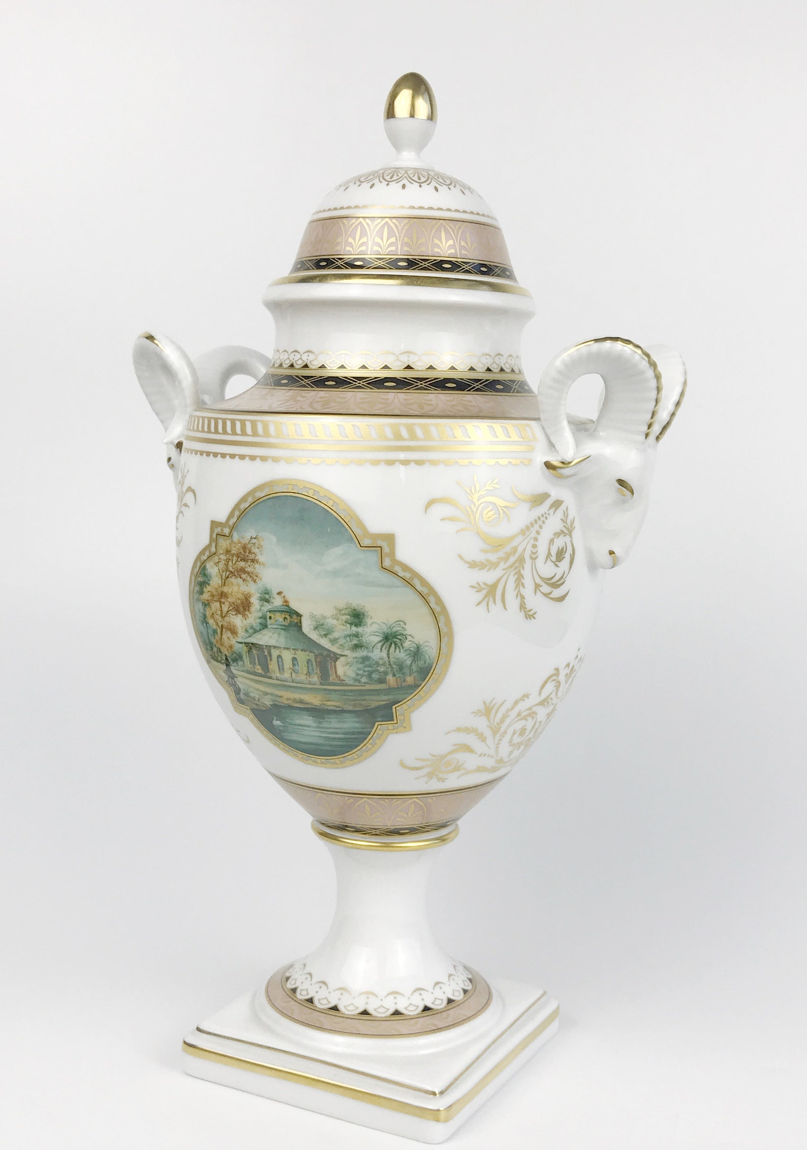 AK Kaiser Porcelain Vase Belvedere K Nossek Etsy