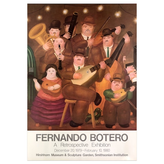 Fernando Botero Original Exhibition Museum - Etsy