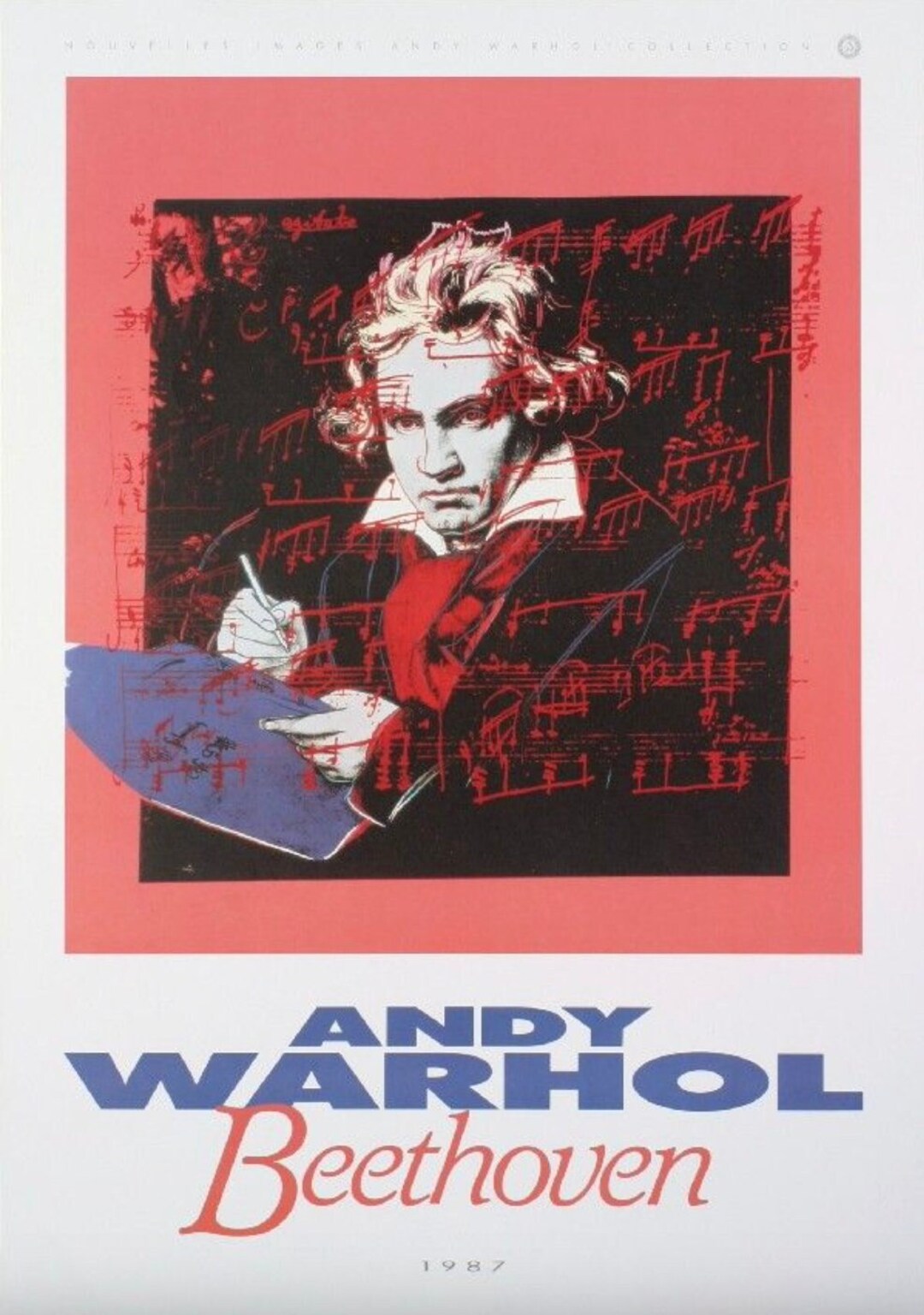 希少　Andy Warhol アンディウォーホル ポスター　ベートーベン 希少 Andy Warhol アンディウォーホル ポスター ベートーベン