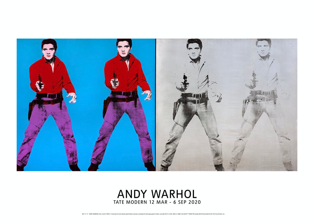 アンディ・ウォーホル、エルヴィス・プレスリー、オリジナル展覧 アンディ・ウォーホル、エルヴィス・プレスリー、オリジナル展覧