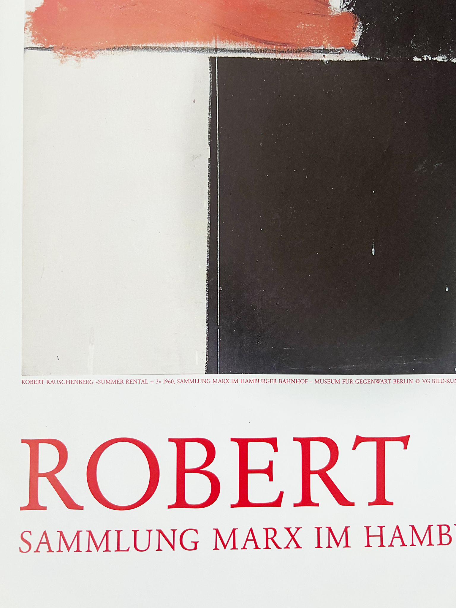 ロバート・ラウシェンバーグ『サマー・レンタル＋3』、オリジナル展覧