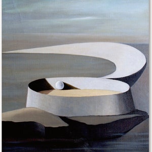 Kay Sage, cartel original de la exposición del museo