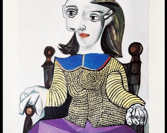 ピカソ　黄色のセーター　複製画 ピカソ 黄色のセーター 複製画 ピカソ： 黄色のセーター｜ピカソとその