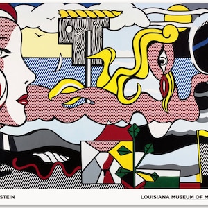 Roy Lichtenstein, Original Exhibition Museum Poster