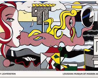 Roy Lichtenstein, Original Exhibition Museum Poster