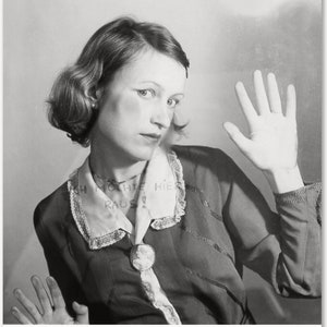 Birgit Jürgenssens, cartel original de la exposición del museo