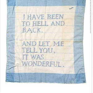 Louise Bourgeois, cartel original de la exposición en el museo