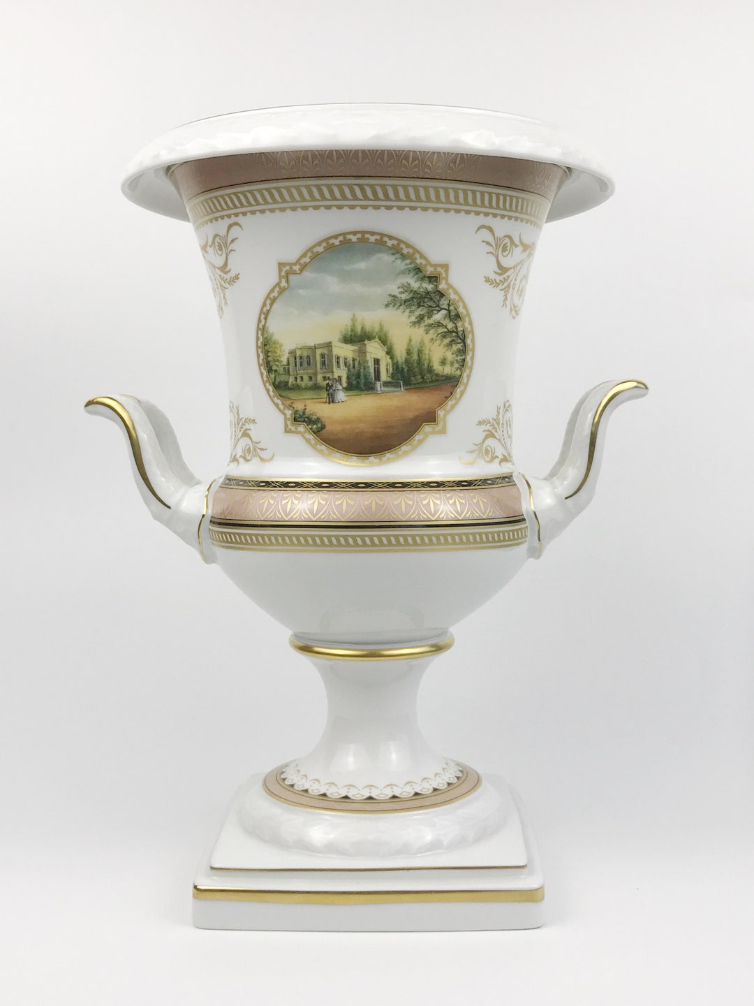 AK Kaiser Porzellan Vase Belvedere K Nossek Vintage Etsy.de