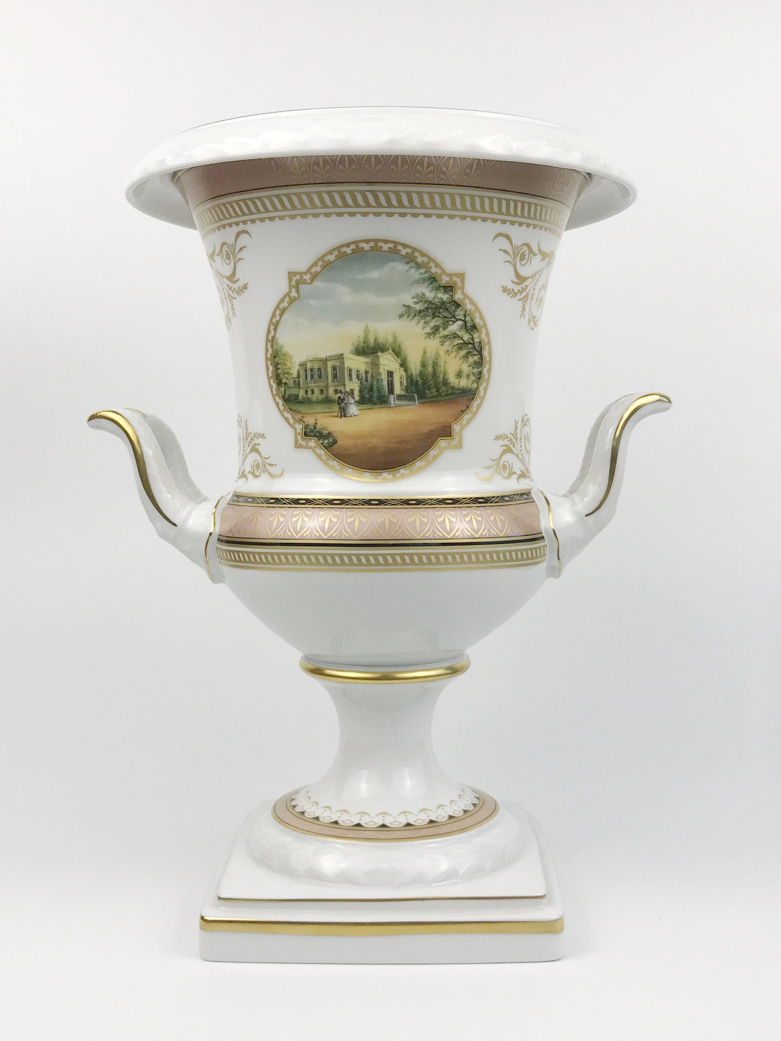 AK Kaiser Porcelain Vase Belvedere K Nossek Vintage Etsy