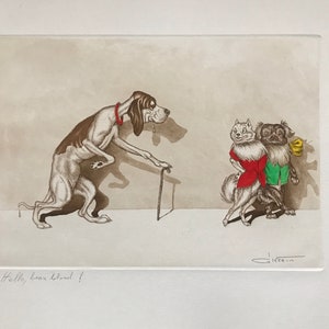 Boris O’Klein - Original Signed Etching