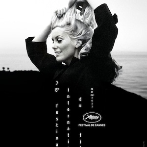 Catherine Deneuve, Original Cannes Film Festival Poster 2023