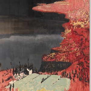 Mamma Andersson Large Art Exhibition Poster - 33.1