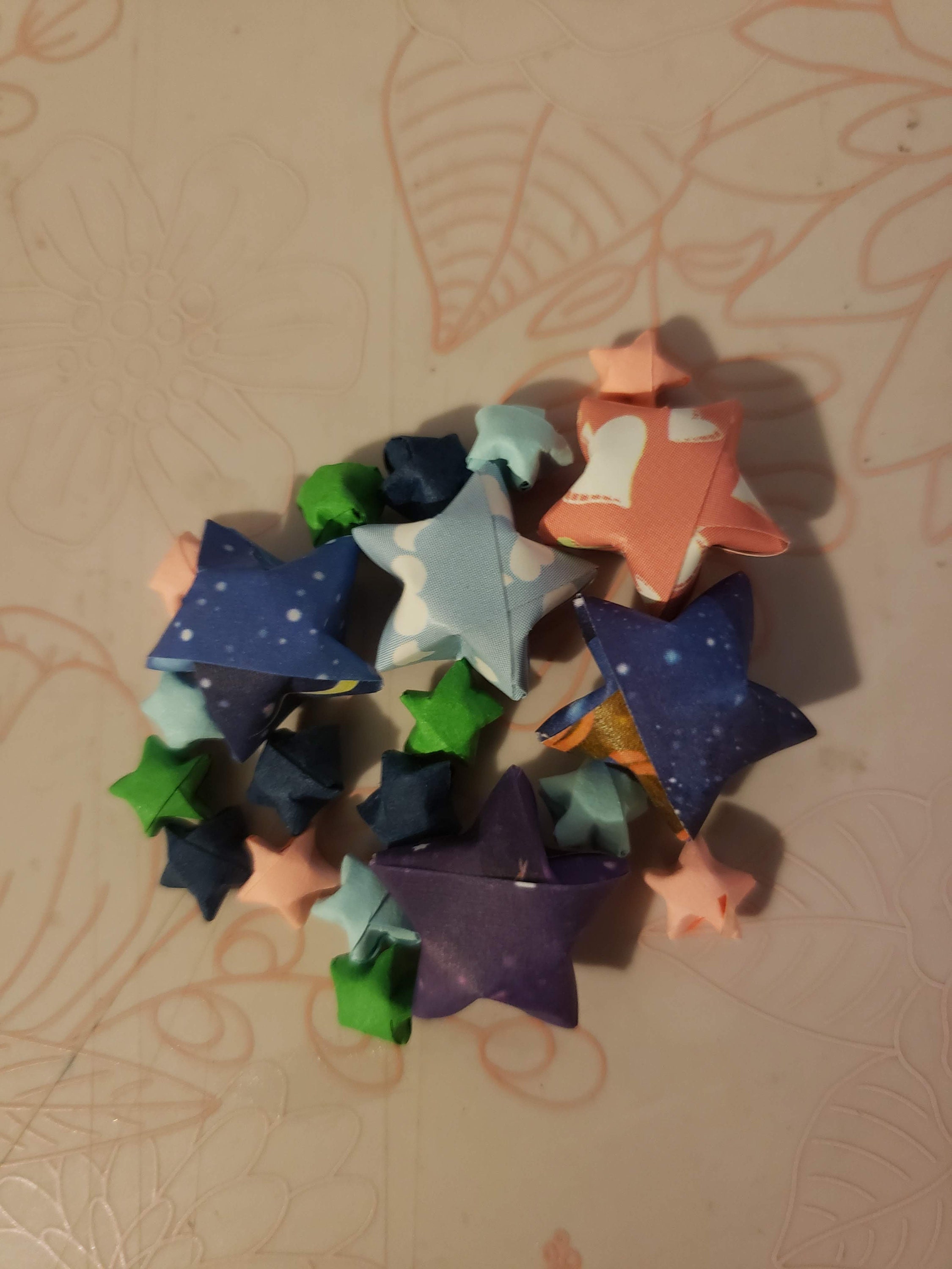 50 Rainbow Origami Lucky Stars in 2 Different Sizes - Etsy