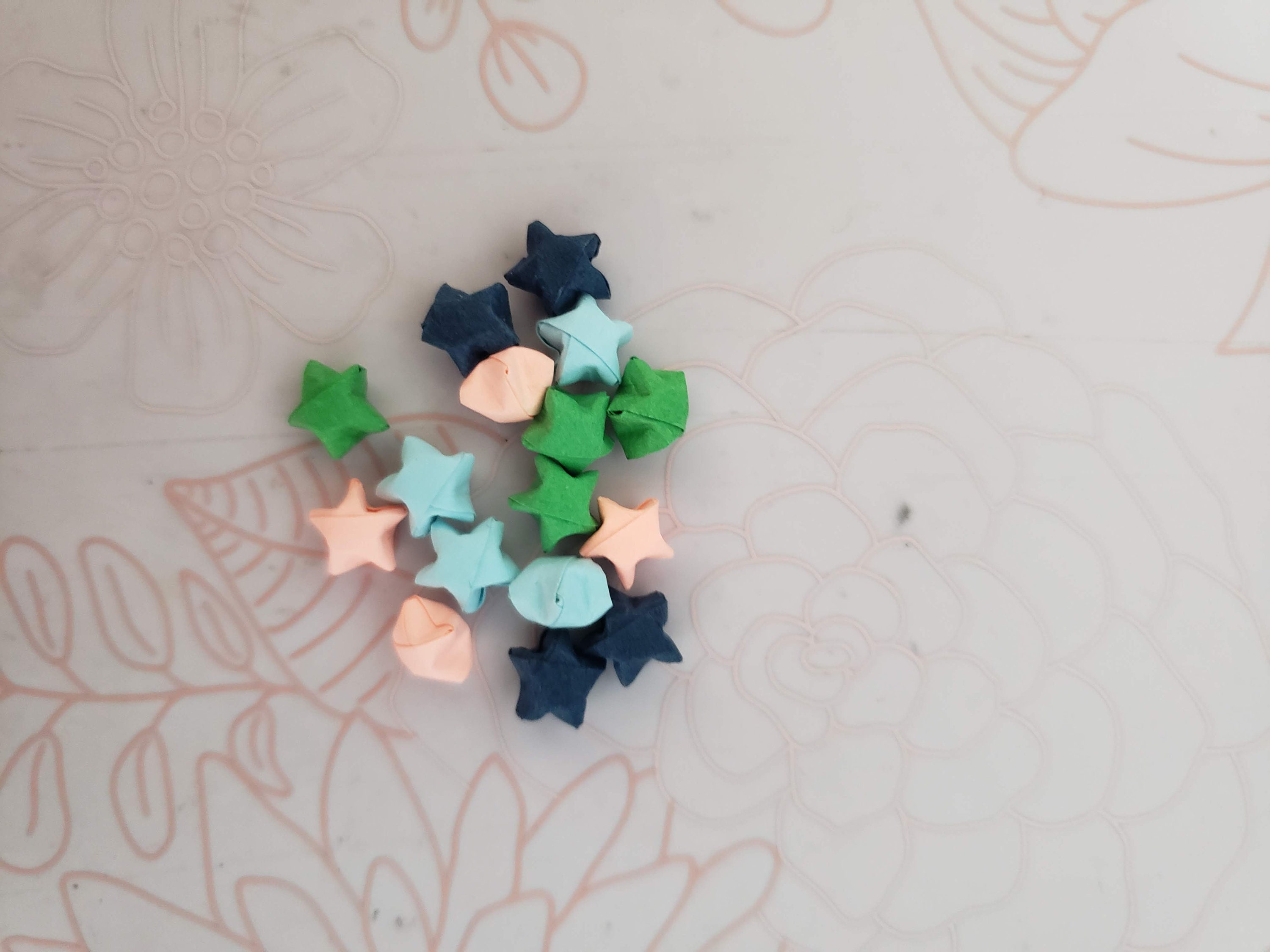 50 Rainbow Origami Lucky Stars in 2 Different Sizes - Etsy