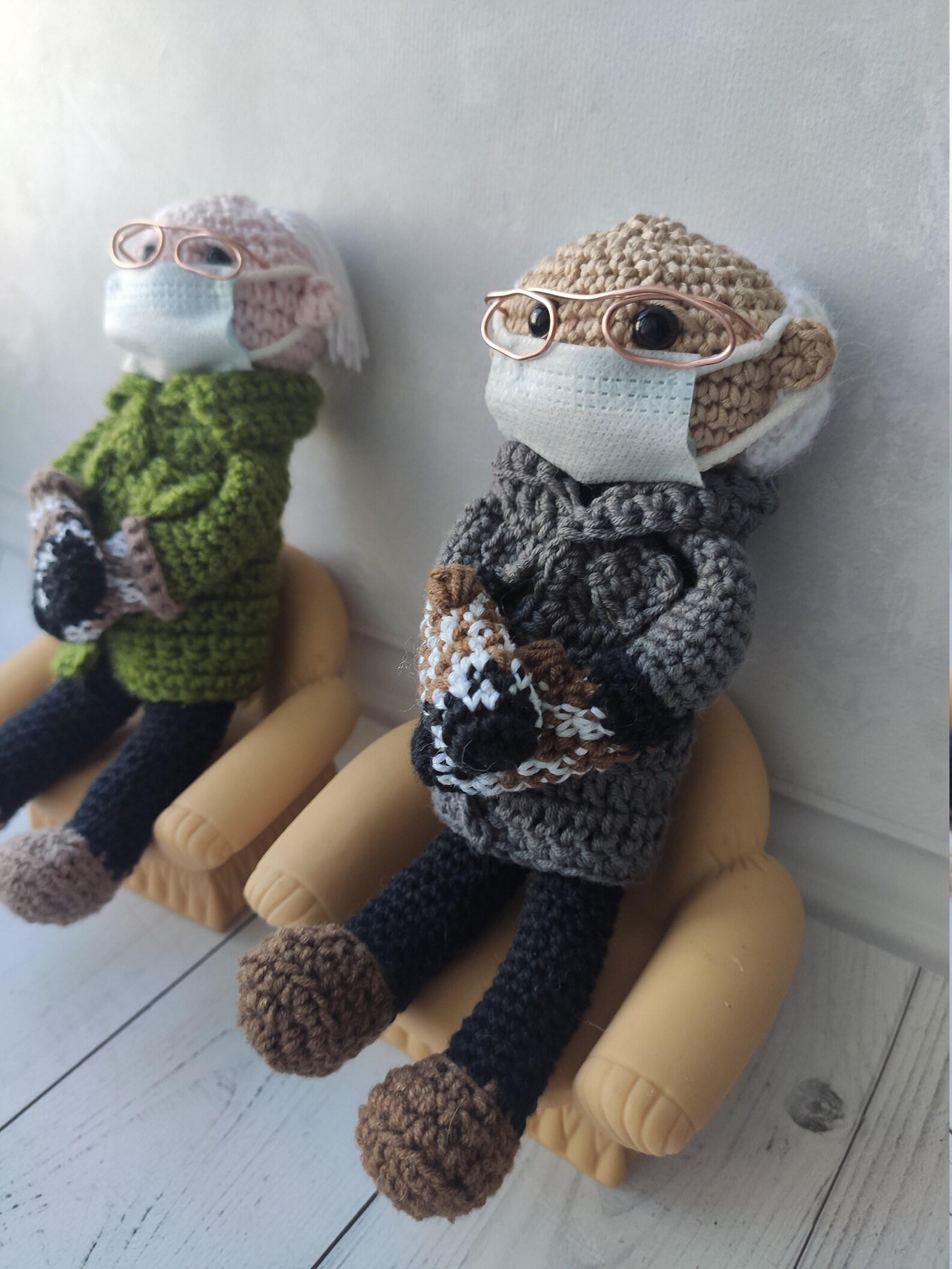 bernie sanders doll pattern