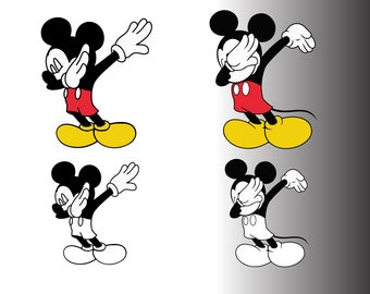 mickey dabbing