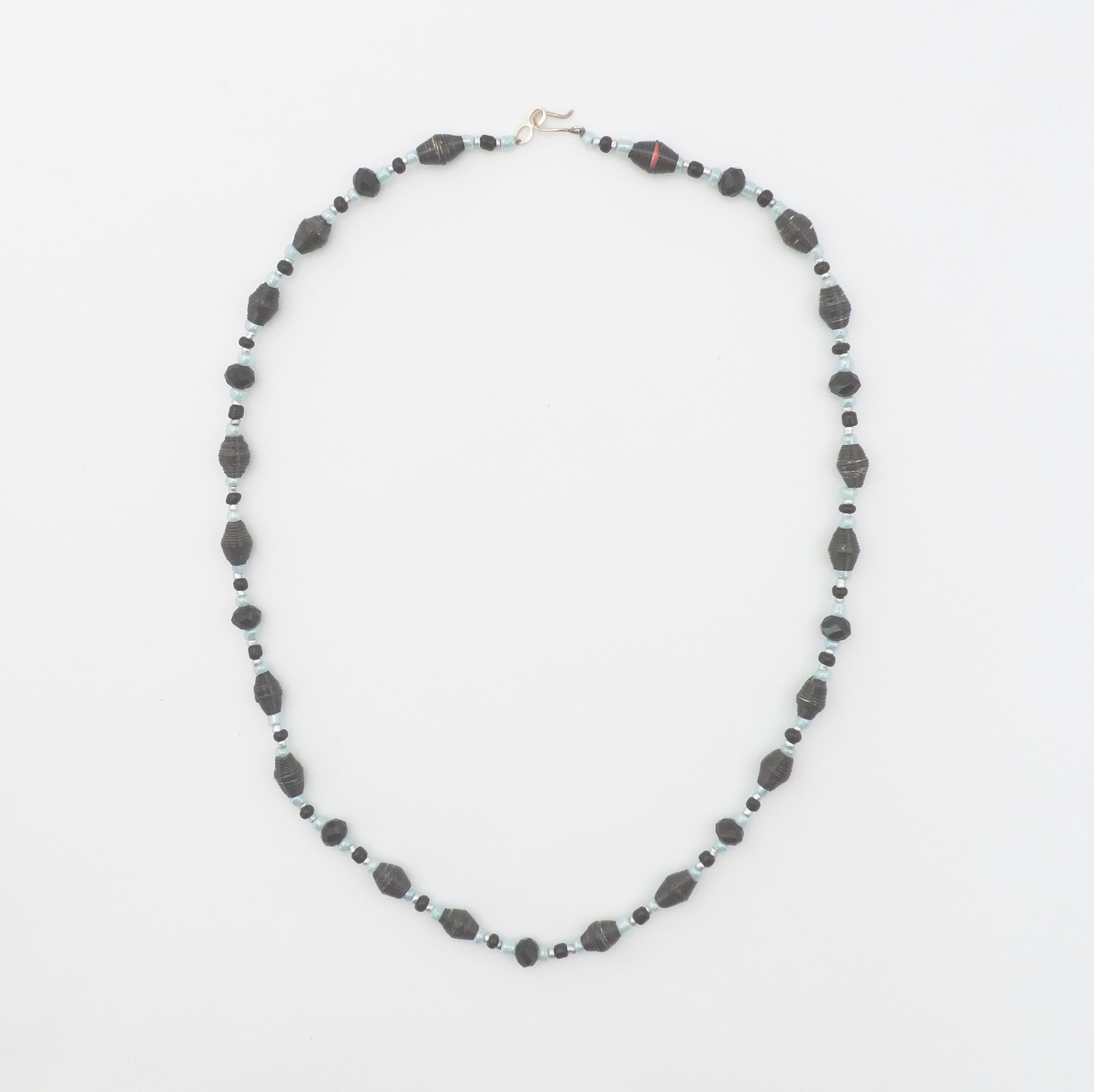 Recycled Magazine Bead Necklace Etsy