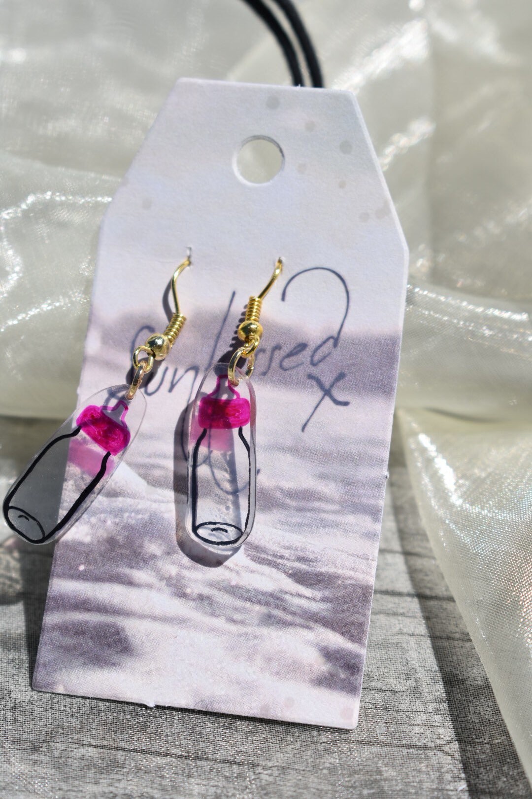 Shrink plastic dangle earrings Etsy