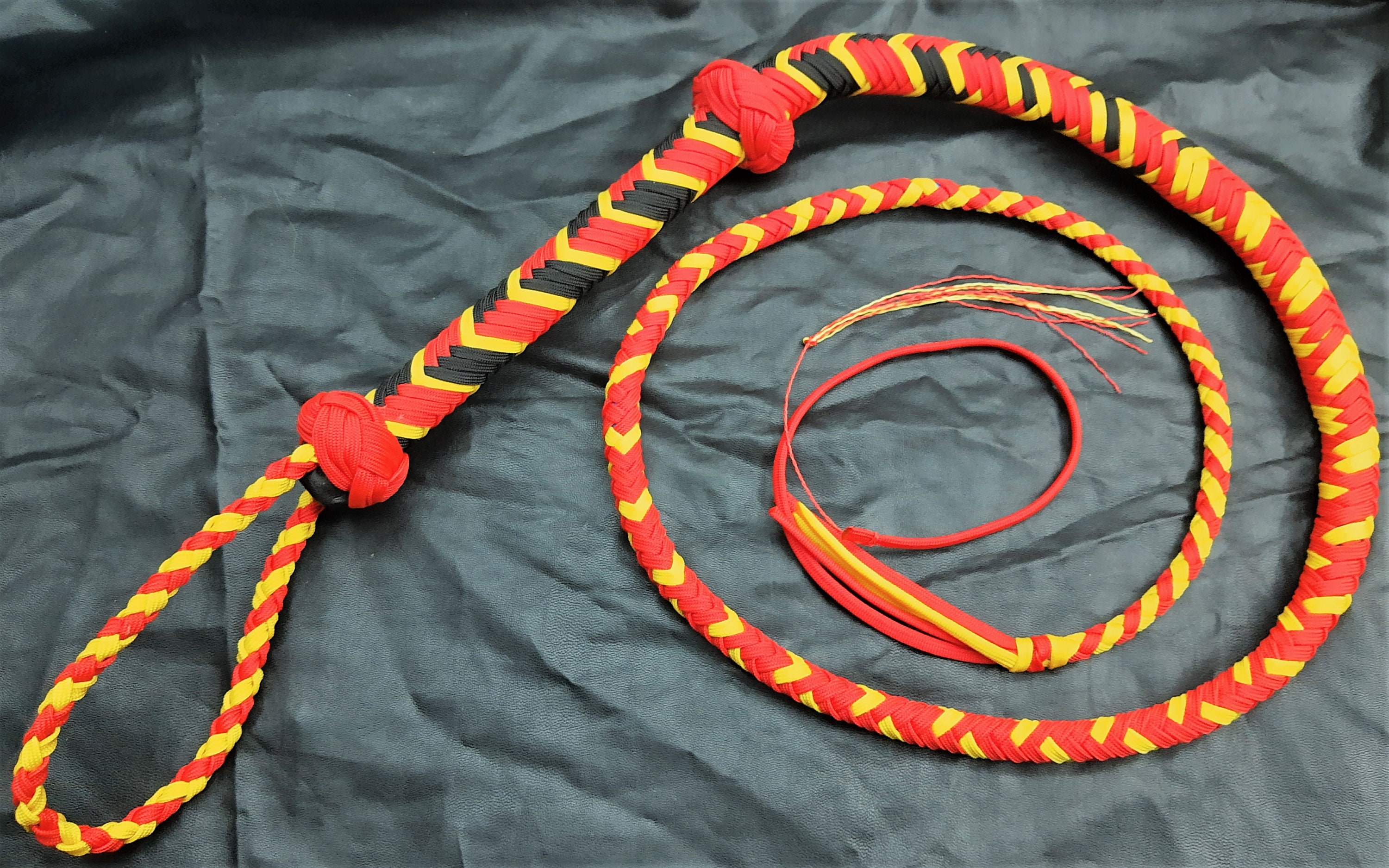 Customize Your Whip: Coral Bullwhip Any 3 Colors 5 Foot Nylon - Etsy Canada
