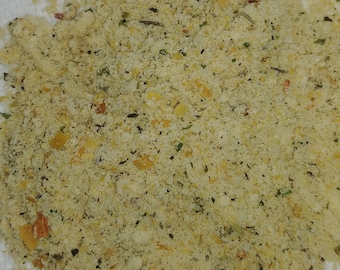 Italian Garlic and Herb Vegan Parmesan