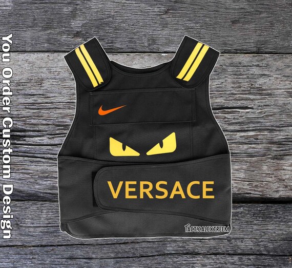 Custom Tactical Black Vest