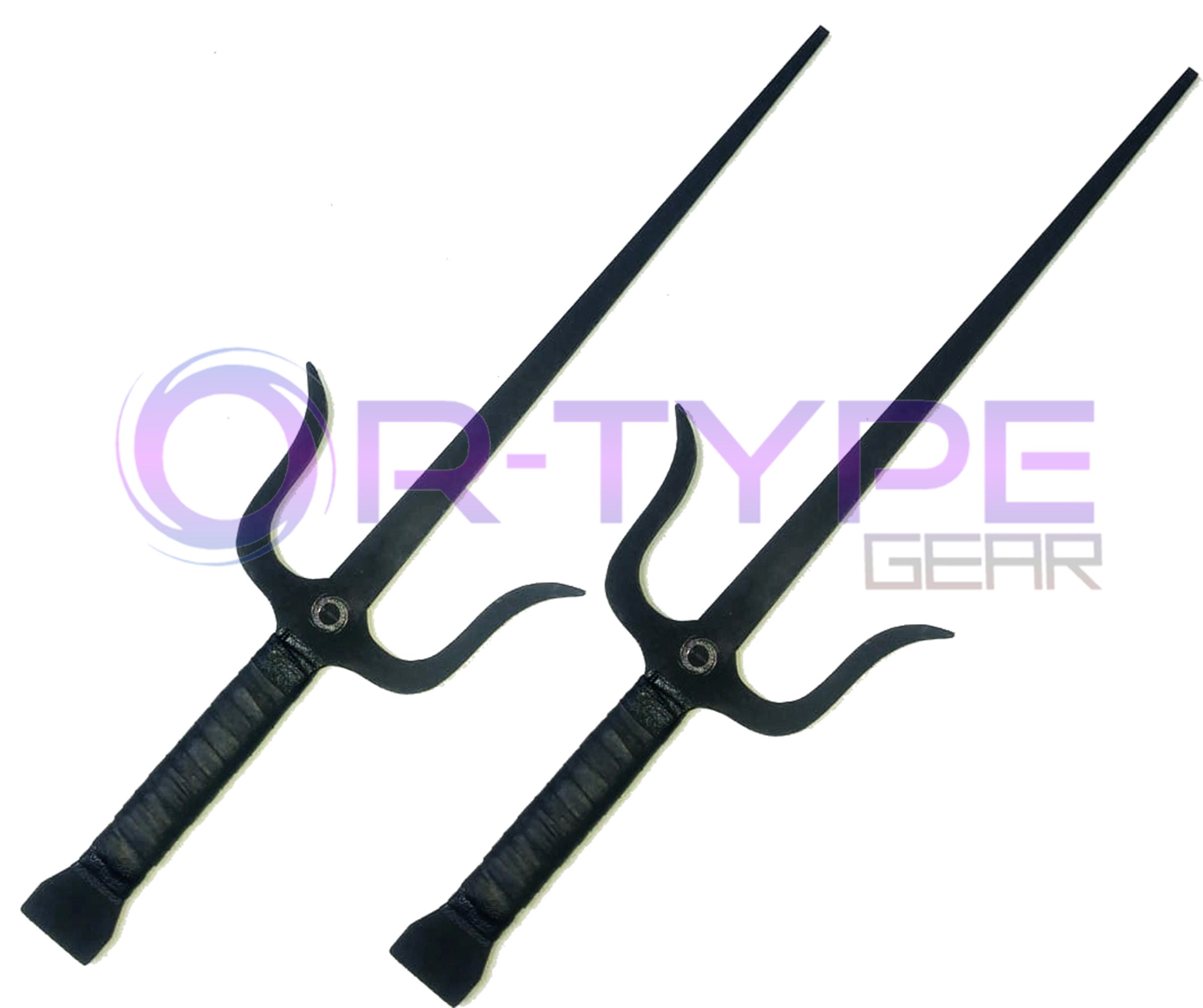 Metal Steel Nunti Manji SAI daggers ninja swords set of two Etsy