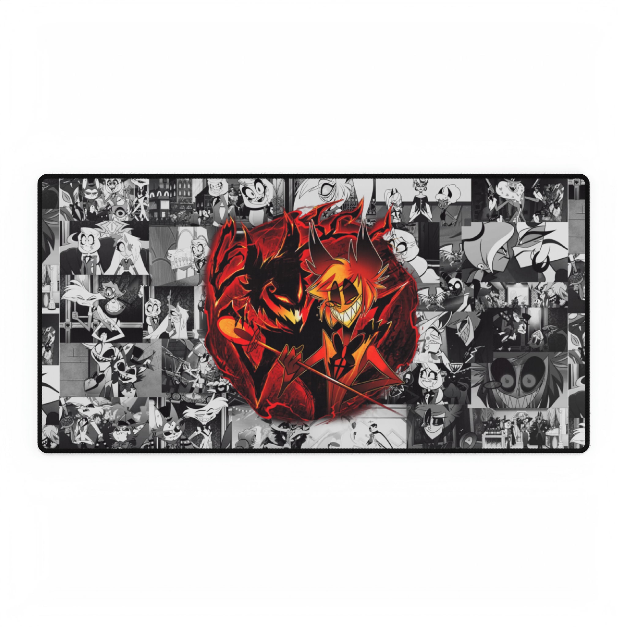 Alastor Hazbin Hotel Desk Mat, Hazbin Hotel Decor