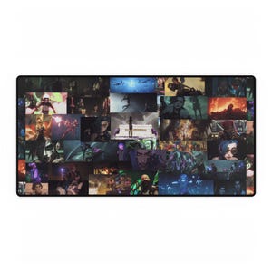 Arcane Jinx Vi Caitlyn Ekko Arcane LoL Anime Manga Panel Desk Mats