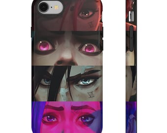 Jinx and Vi Arcane League Sisters Mobile Phone Tough Cases