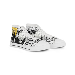 JJK Best Friends Anime Manga Panel Men&#39;s High Top Sneakers