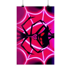 Angel Spider Dancer Demon Hotel Matte Vertical Posters