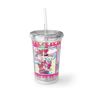 Demon Hotel Angel Spider Demon Dust Suave Acrylic Cup