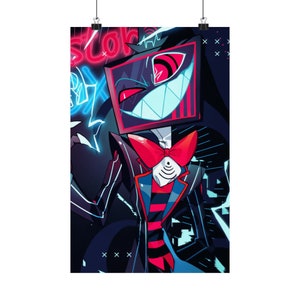 Vox TV Half Demon Hotel Matte Vertical Posters