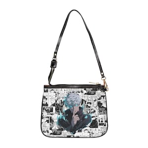 JJK Anime Manga Puissant petit sac à bandoulière G0j0