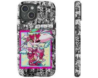 Demon Hotel Manga Panel Angel Spider Demon Dust Fanart Mobile Phone Tough Cases