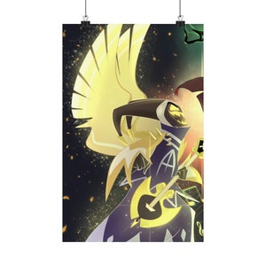 Adam Angel Half Demon Hotel Matte Vertical Posters