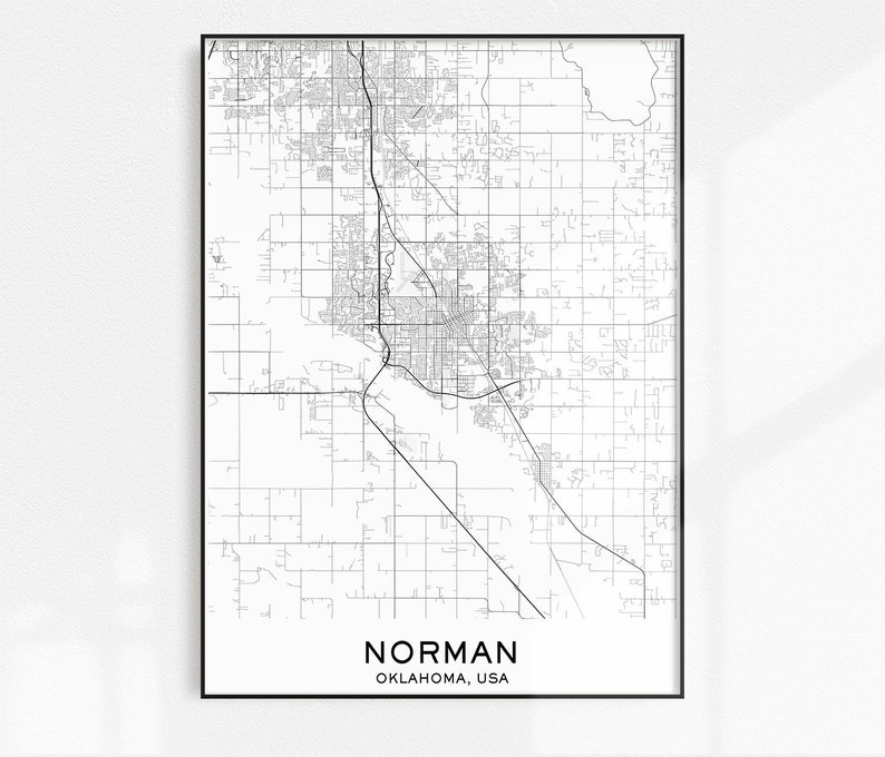 Norman City Limits Map