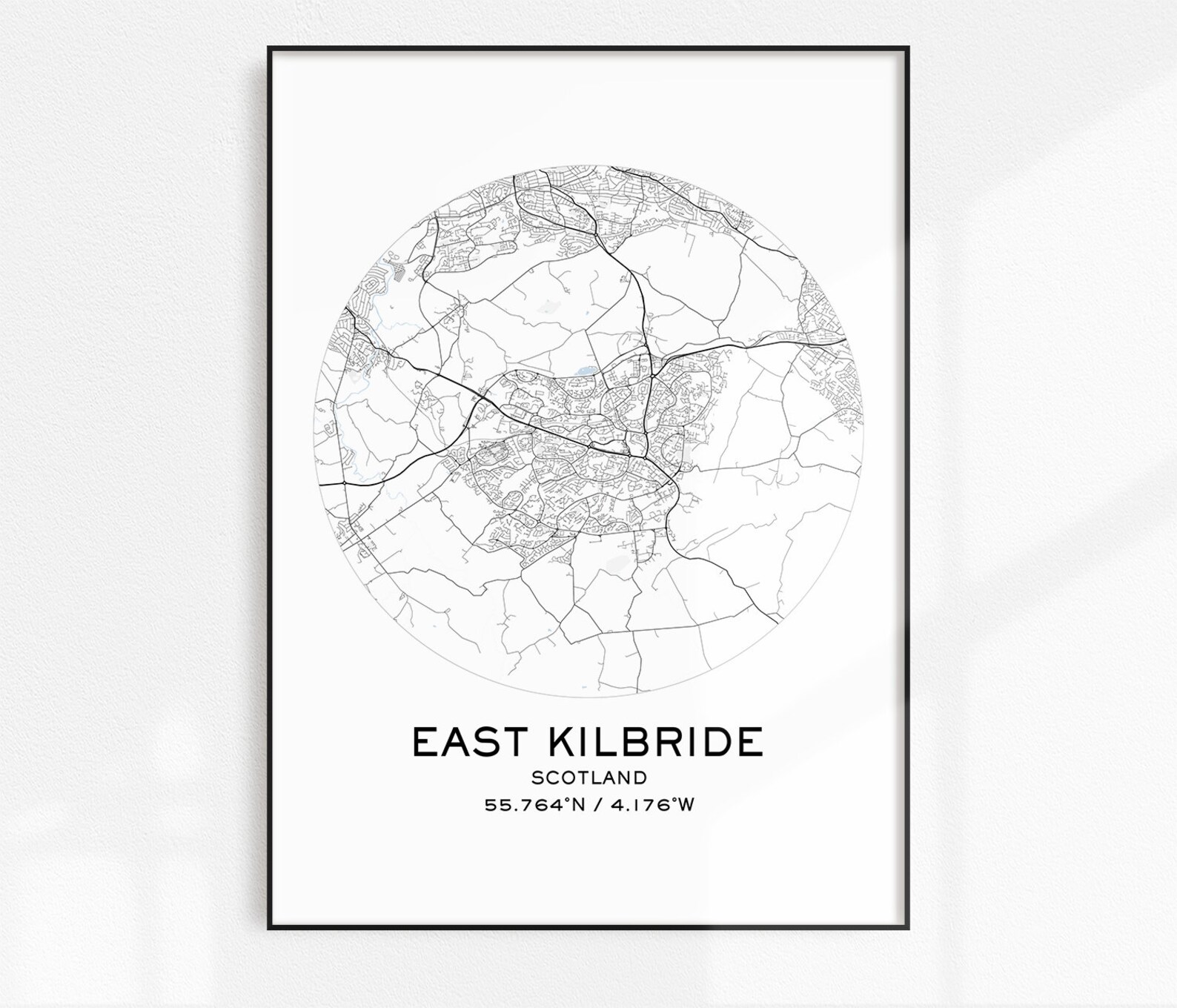 East Kilbride Map Print Digital Map Prints Printable Maps Etsy East Kilbride Map Print Digital Map Prints Printable Maps Etsy