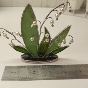 Suncatcher Lily Of The Valley Stained Glass Lily Of The Valley Wall Art