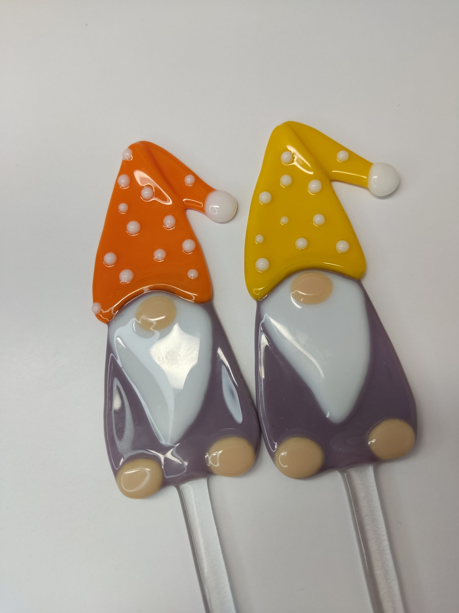 Fusing Gnome Gnome Stake Garden Gnome Glass Gnome Garden Etsy