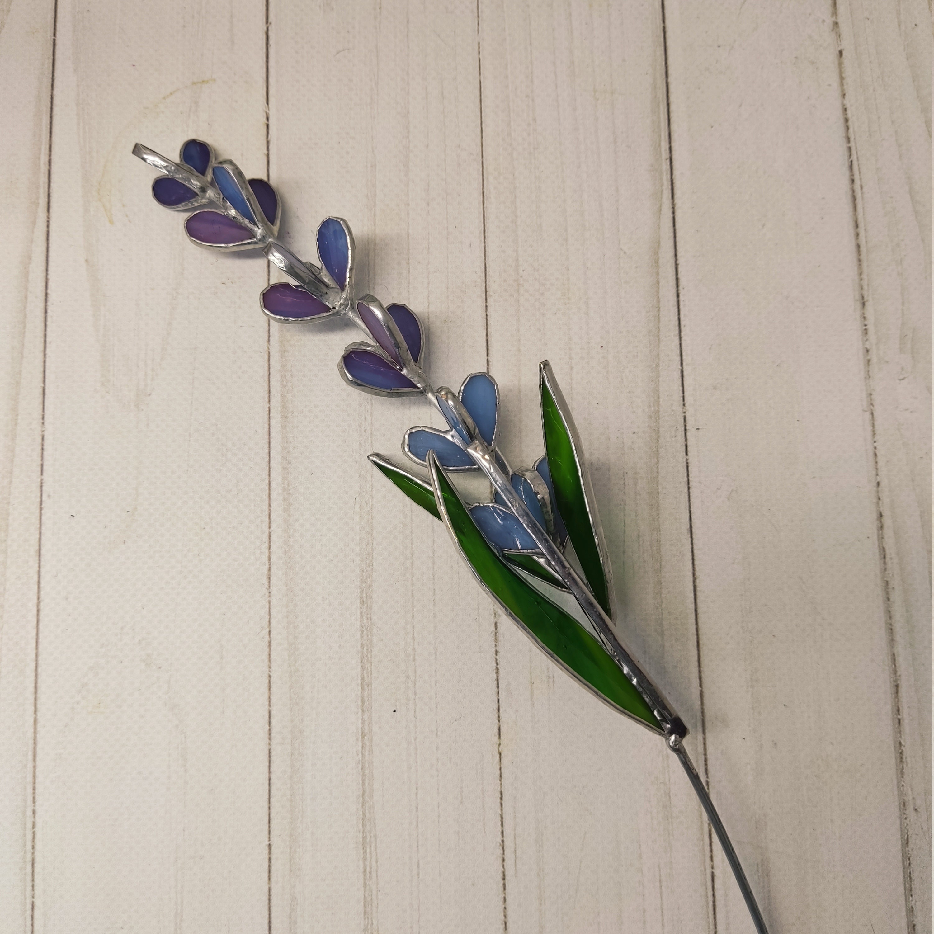 Stained glass lavender Stained Glass Panel Tiffany | Etsy