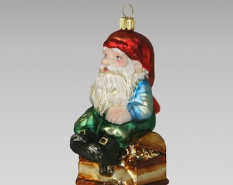 Komozja Family, ornamento natalizio in vetro soffiato, decorazione natalizia per albero di Natale. Fatto a mano in Polonia