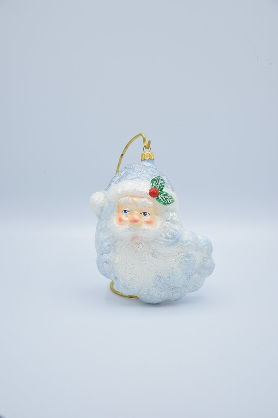 Blown Christmas Ornament Glass Christmas Decoration For Etsy