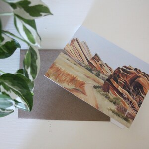 Red Rocks Greeting Card