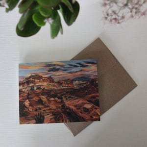 Capitol Reef Glow Carte de vœux